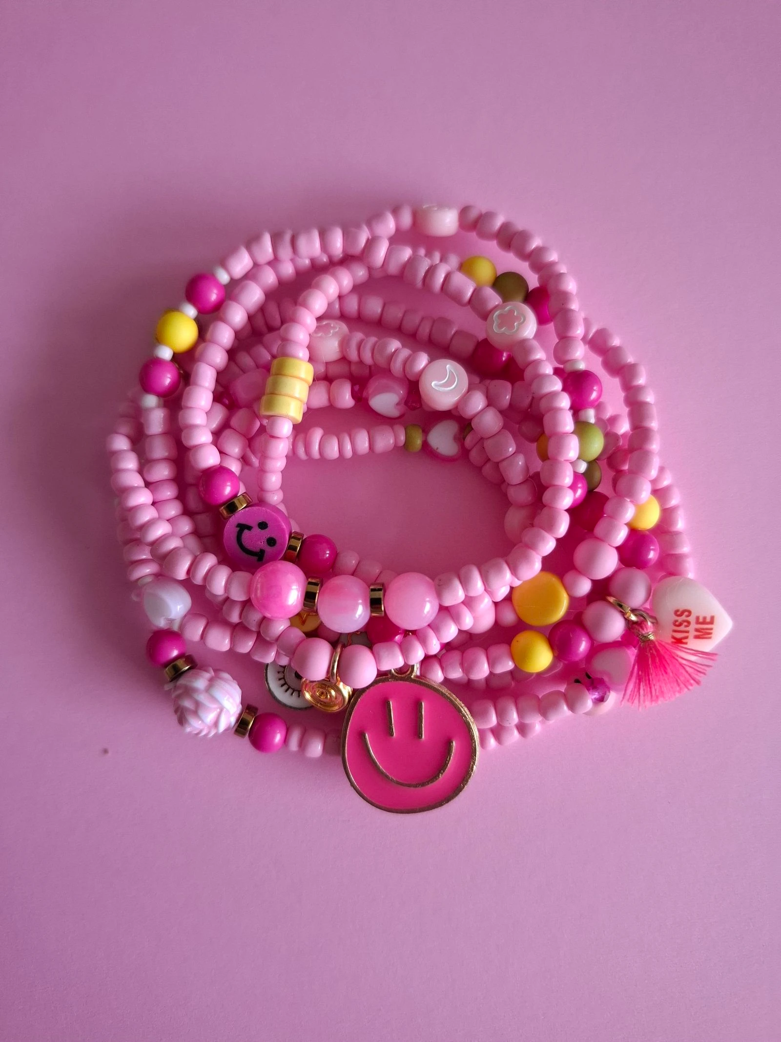 Pulsera envolvente rosa – photo 2